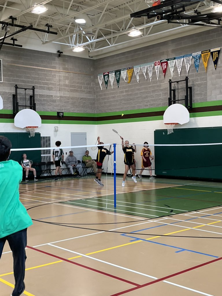 Giving it our all at the badminton tournament at Suzuki! <a href="/JohnCampbellPS/">John Campbell PS</a>