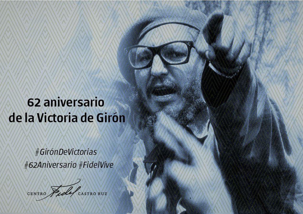 Actividades en saludo al #62Aniversario de la victoria de Girón. #GirónDeVictorias #FidelVive centrofidel.cu/programacion