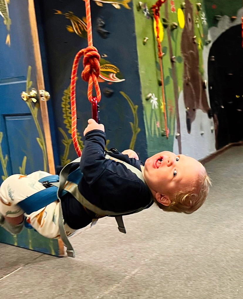 AdvBoundMaine's tweet photo. We’re spending the week opening up our adventure center preparing for our first trip this Friday! That included our retail store and indoor climbing wall. We asked Cooper to help but he’s just doing a lot of hanging out! 😋
#whitewaterrafting #climbingwall #futureguide https://t.co/gGZUQbr3xB