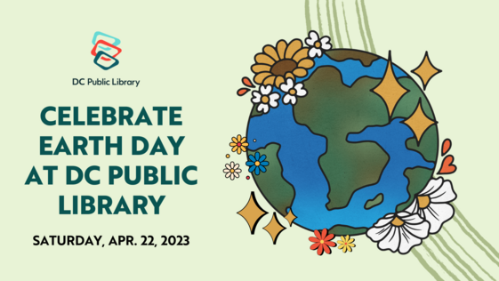 dcpl's tweet image. Happy #EarthDay! 

Celebrate the natural world and the planet we call home through a series of Earth Day events at DC Public Library. dclibrary.libnet.info/events?r=thism…