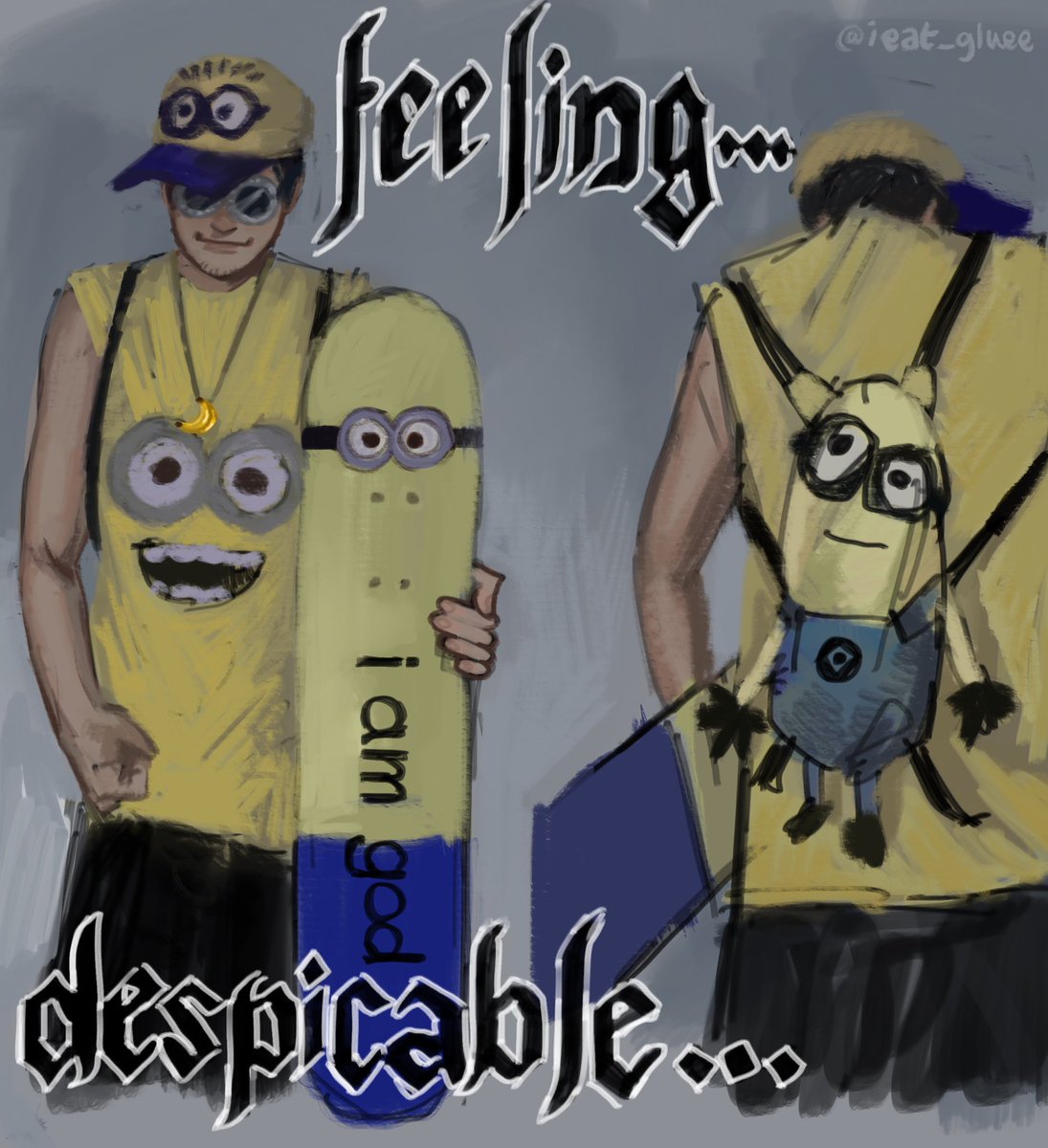 feeling… despicable… #gnffanart