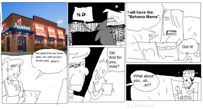 the staff go to Applebees part 1 
#thehotelpodcast 