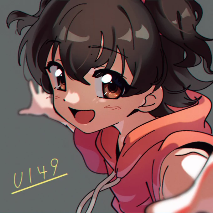 U149の3話ED止め絵のLO原画やってます。地上波は今日の深夜放送らしい。見てね 