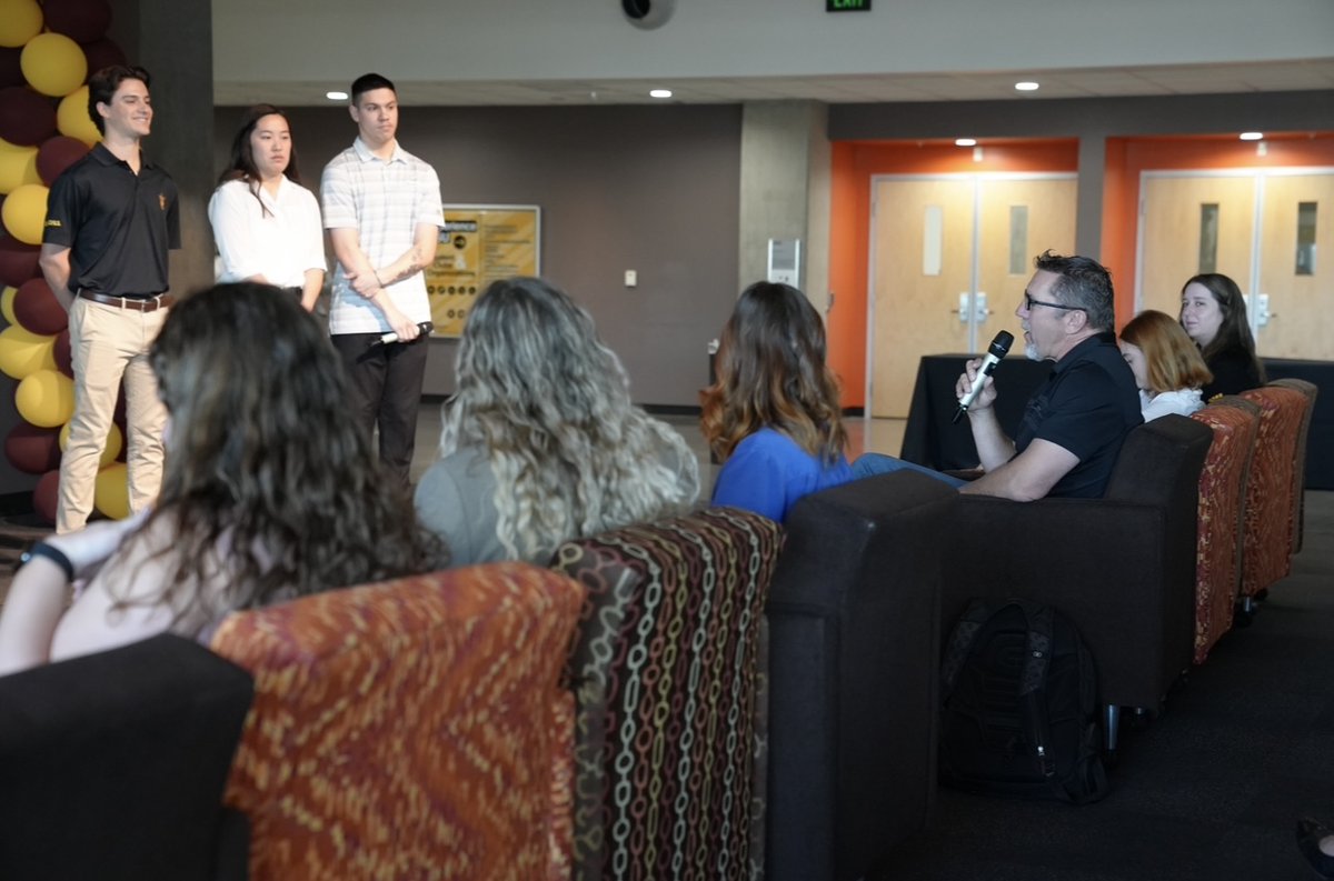 This semester, digital audiences and public relations students at the <a href="/CronkiteAgency/">Cronkite Agency</a> worked with local, regional and national clients, including <a href="/TheSunDevils/">Arizona State Sun Devils</a>, <a href="/RWJF/">RWJF</a> and more!

Today, students are showcasing all of the great work they've completed on behalf of their clients! 👏