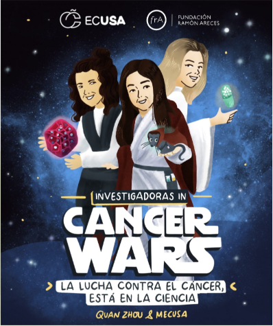 SanfordPROMISE's tweet photo. Las Guerras contra Cáncer ha escrito para inspirar a las niñas a hacer una carrera en ciencias. El cómic fue escrito en inglés y en español. ¡Échale un vistazo! https://t.co/WYg0gp4kIo https://t.co/QsjcsE7TTc