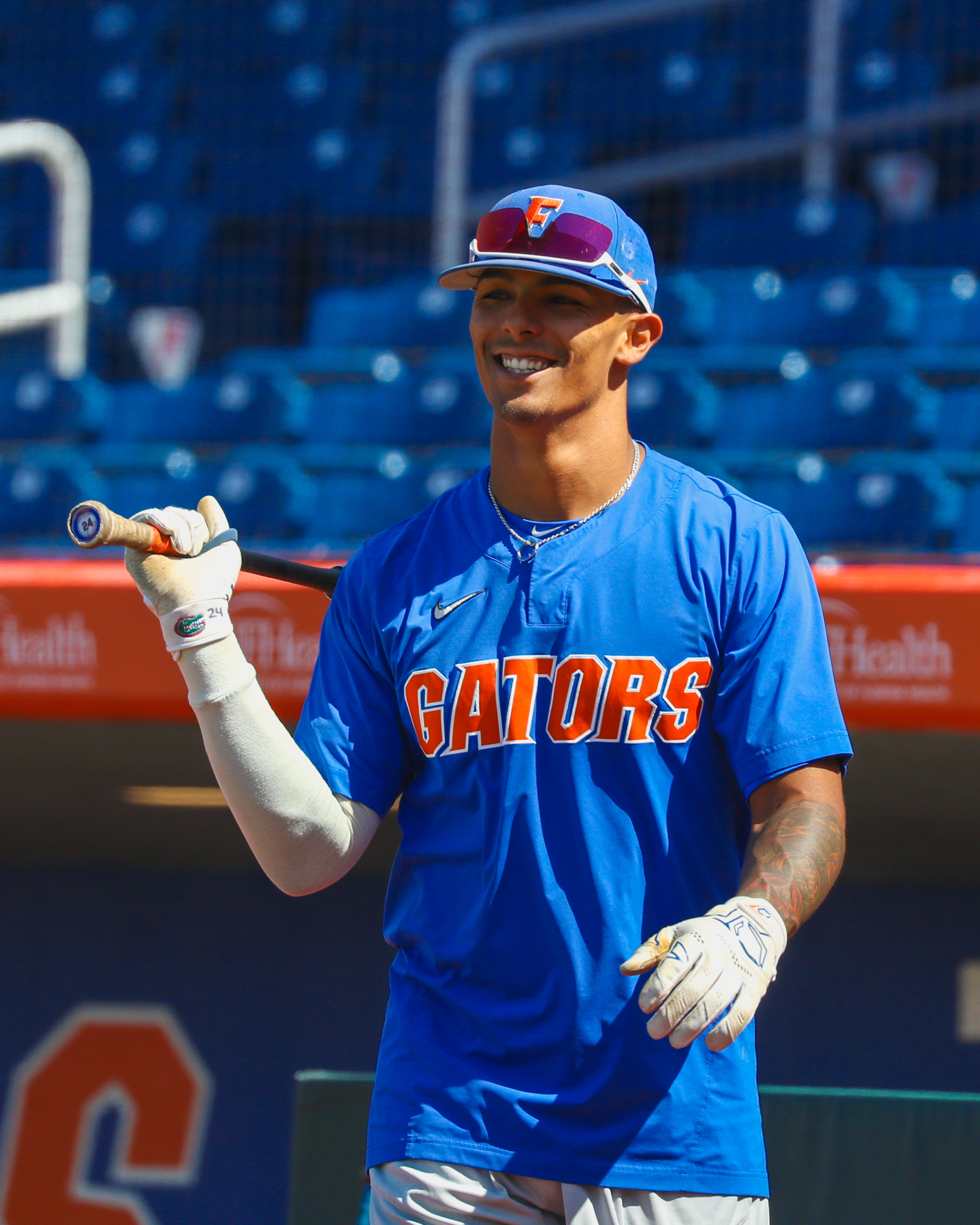 Florida gators top baseball jersey