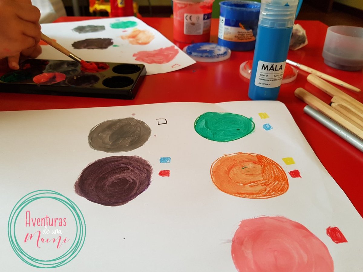 aventureramami's tweet photo. #Actividades : Aprendiendo y Experimentando con los Colores https://t.co/9iBIkABlzq https://t.co/8BVfULYllK