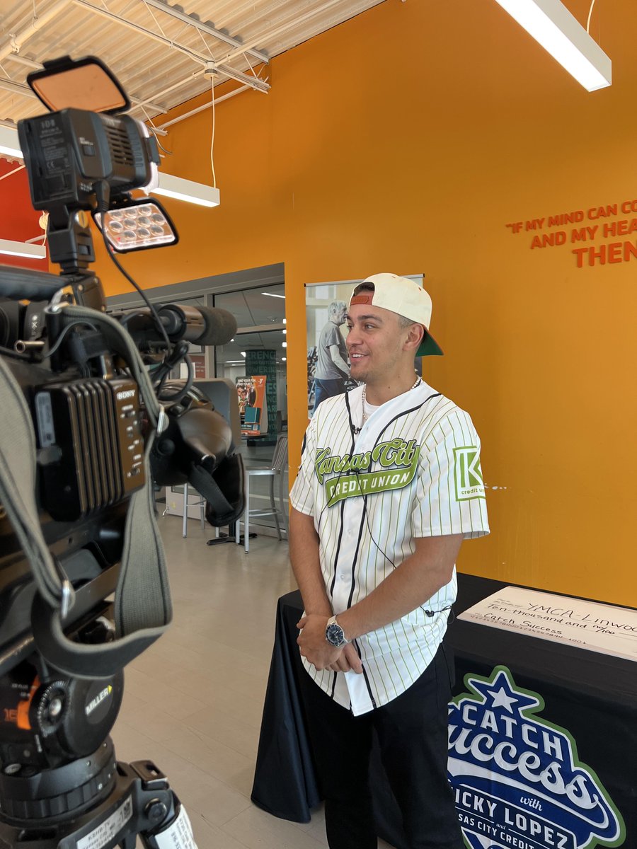 KCCreditUnion's tweet photo. Exciting things happening today at the Linwood YMCA with Kansas City Credit Union, @KansasCityYMCA and Nicky Lopez of the @Royals! We are excited for year two of the Catch Success Program!
Learn more here — https://t.co/al4FARDq3o
#kccreditunion #kccu #ymca #catchsuccess https://t.co/HKIfqzFCxN
