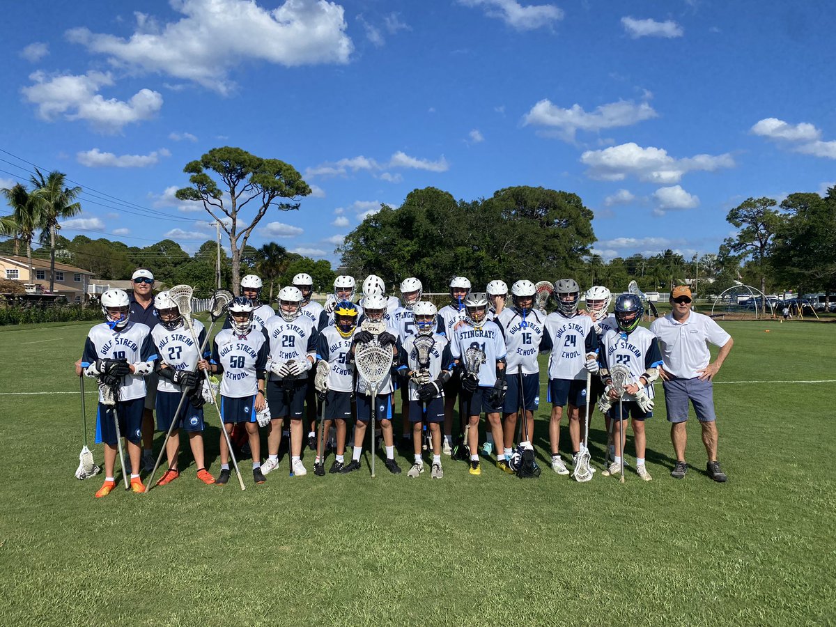 GSSstingrays's tweet photo. The GSS Boys’ Lacrosse team won the championship game! Way to go, Stingrays!
#gulfstreamschool #lacrosse #Championship https://t.co/cHg1IpERth