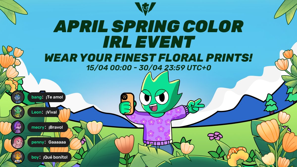 trovolive's tweet photo. 🌸 Trovers, get ready for the April Spring Color IRL Event! 🌷 Stream under #chitchat, #dancing, #outdoor &amp; travel, #talk show, or #podcast categories and showcase the most colorful settings around you!

Top 20 streamers win up to 10k gems! Don't miss out on the fun. 🎉 https://t.co/c0WgiDx7s8