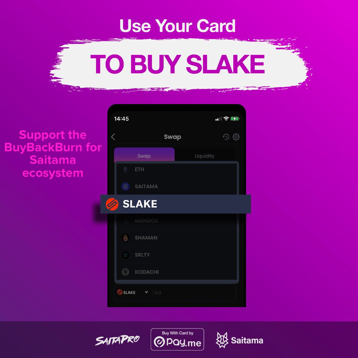 JadeMontano10's tweet photo. Buyback was sent to @WeAreSaitama Buyback wallet 2206 #0x7478743f96819f8a5e345033b3e8606d9cd5188897f0b4263c12fb79f2f0e8d0 🙏#SlakeHouse @slakeglobal https://t.co/zCR6c7YCy5 #Web3 FoodDeliveryApp #Crypto https://t.co/111d20Wncm