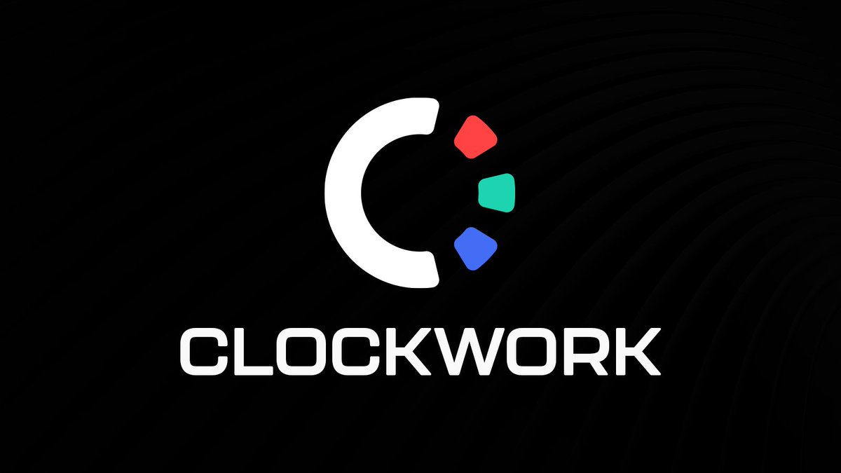 🚀 Excited to announce the <a href="/clockwork_xyz/">Clockwork</a> re-brand!

📢 Our re-brand comes with some amazing announcements!

👇 What have we been up to?