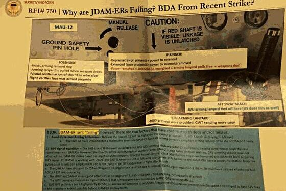 ENAPAY_2's tweet photo. Gnafanno sti Yankee #sboroni hanno trovato un osso duro....Secondo un documento trapelato, le bombe intelligenti prodotte dagli Stati Uniti non stanno funzionando in Ucraina a causa di apparecchi di disturbo elettronico russi (jamming gps). https://t.co/7mPK0gV8t0