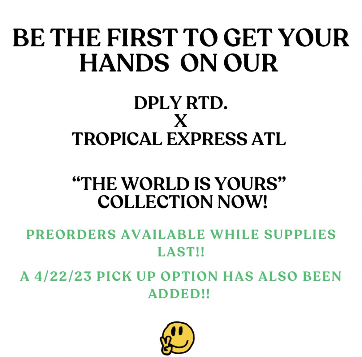 DPLYRTD's tweet photo. https://t.co/c44wskb9dn 💛🌳
#EarthDay 
#atlanta https://t.co/fVmFvjTikE