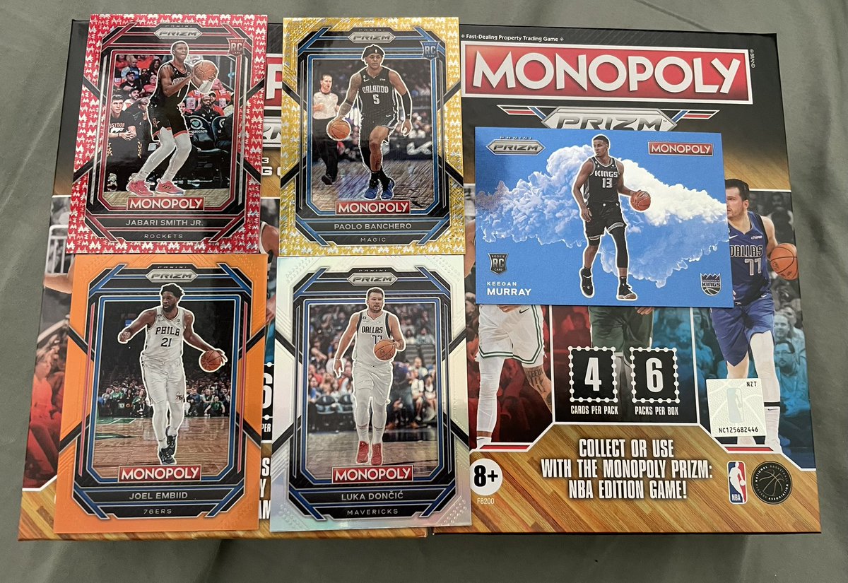 famouscards21's tweet image. 10 booster boxes. 5 online purchased and 5 store pick up. Online had the best 5 by far. Great bang for your buck. @CardPurchaser @mrmonopoly 
#monopolyprizm #thehobby