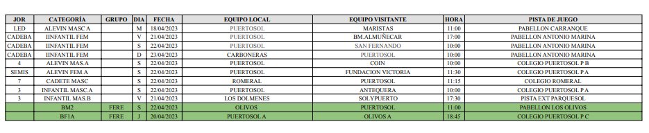 Balonmano Puertosol tweet media