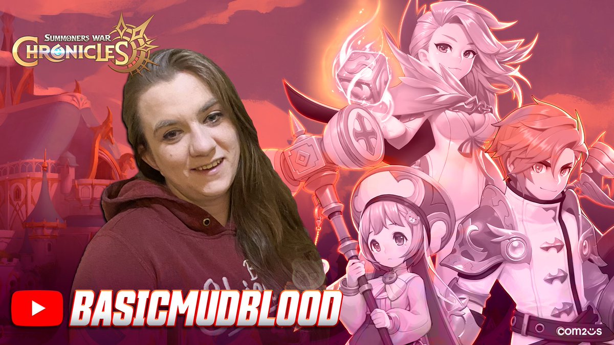 Looking for guides, tier lists, and a #Chronicles podcast? 👀

BasicMudBlood provides you with great content. Check her out on YouTube! 

YouTube Channel:
youtube.com/@BasicMudBlood

#SummonersWarChronicles #PlayChronicles
#InfluencerSpotlight