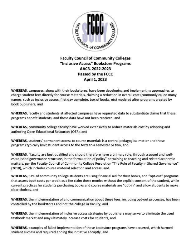 SUNY FCCC tweet media