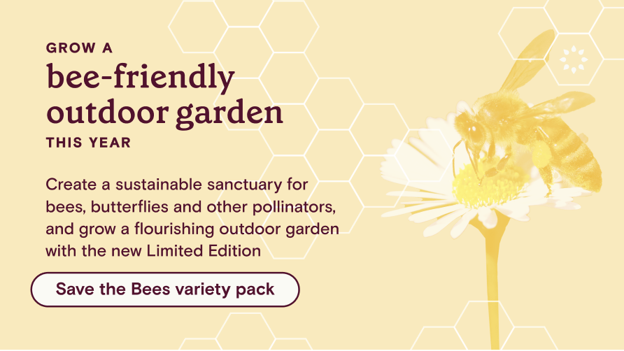 Create a buzz-worthy outdoor space with the new Limited Edition Save the Bees Variety Pack. 

Add to cart ➡️ risegardens.com/products/save-…

#EarthDay2023 #beefriendly #GardeningTwitter