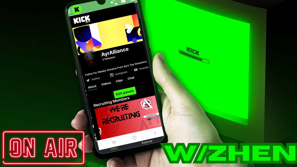 AyrAlliance's tweet photo. 🔴Were live on KICK now🔴
Tune In For Some Chill Vibes W/@ZhenWRLD
https://t.co/U5LdcHoUxq
Check Out Our Sponsors
Code *weareayr* For 10% OFF🤝🏽
@beachbearsnacks
@TheRogueEnergy
@FatalGrips
#WeAreAyr #AyrIncoming #TheRogueEnergy #TeamFatal #beachbearsnacks #KickAffiliate https://t.co/nOHCyqubYJ