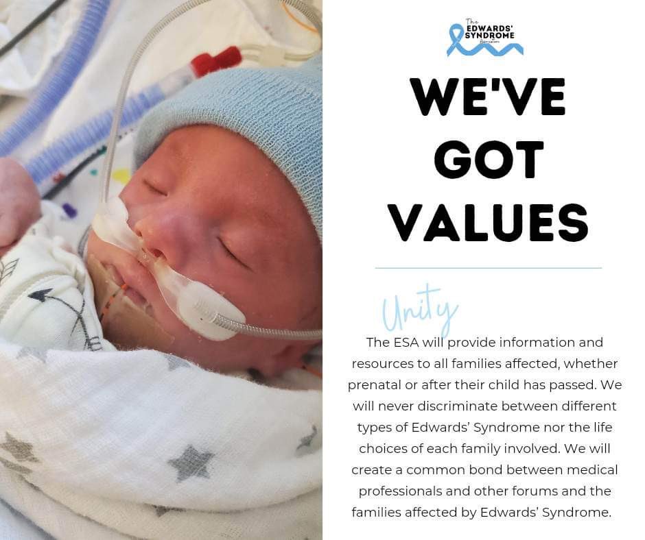 Edwards Syndrome Association tweet media