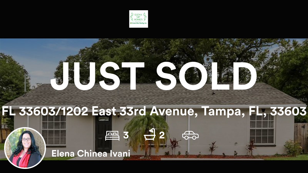 ElenaVIPHomes's tweet photo. 🛌 3 🛀 2
📍 FL 33603/1202 East 33rd Avenue, Tampa, FL, 33603

My latest sale on RateMyAgent.
 3430933
https://t.co/7n4p5wFIb5

...
#ratemyagent #realestate #GREEN_STAR_REALTY_INC https://t.co/M7XiHrebfB