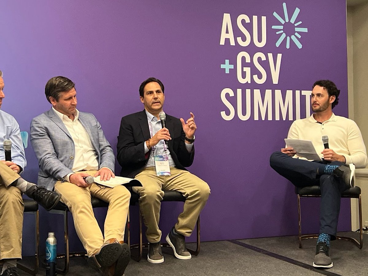 Is hybrid learning here to stay? 

At <a href="/asugsvsummit/">ASU+GSV</a>, it was standing room only for the panel discussion about the future of K-12 schools!

CEO <a href="/BarryMalkin/">Barry Malkin</a> joined other global leaders and shared, "In any learning model, the educator is the center of our universe."