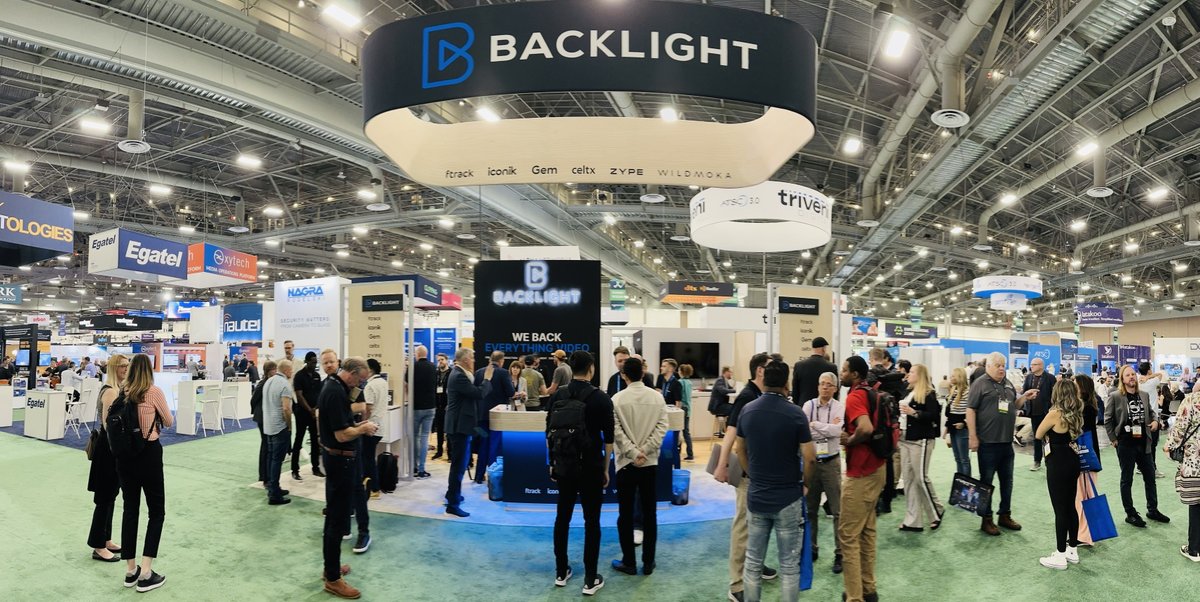 iconik_io's tweet photo. It is absolutely buzzing at the Backlight booth right now! So much innovation packed into one space. Come join the excitement. #NAB2023 #WeAreBacklight #cloudsolutions https://t.co/WRYFzch3gq
