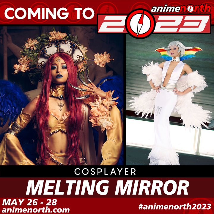 anime_north's tweet image. #GuestAlert

We are excited to announce that cosplayer MeltingMirror will be joining us for #AnimeNorth2023 – May 26 to 28 in Toronto!

For more info, go to animenorth.com
