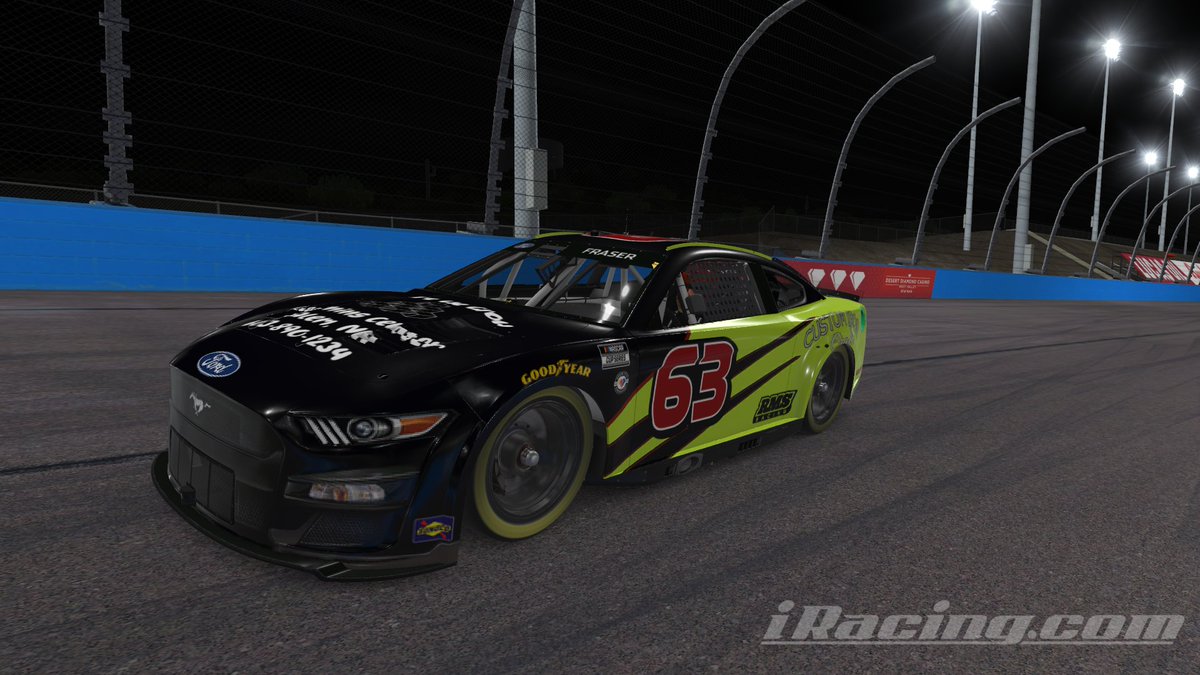 RMS Racing will attempt to enter the remaining 26 races this season with Kaz Grala driving the #63 Ford Mustang. This is Grala's first race since race #14 of Season 1