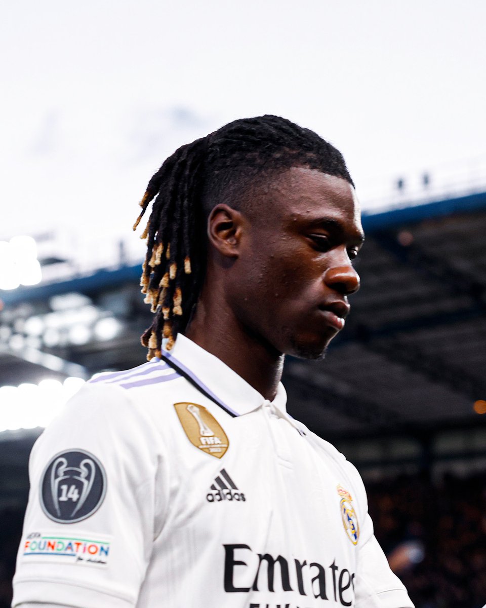 realmadriden's tweet photo. 𝗘𝗗𝗨𝗔𝗥𝗗𝗢 𝗖𝗔𝗠𝗔𝗩𝗜𝗡𝗚𝗔. That's it. That's the tweet. https://t.co/jceUlX4KGT
