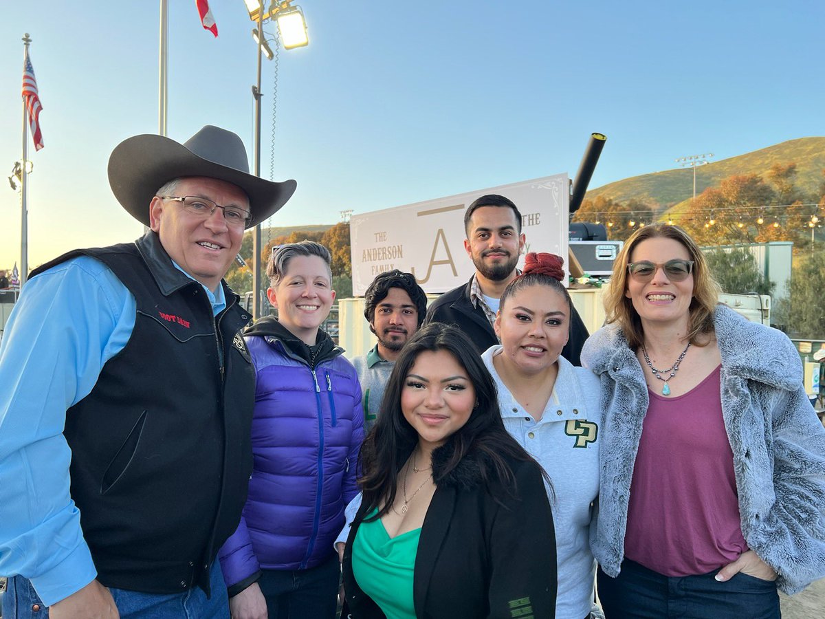 Krishan21_'s tweet photo. Great to meet Assemblymember Addis, @AsmDawnAddis, at @CalPoly @calpolyrodeo this past weekend! @csustudents, @CPPrezArmstrong, @calstate https://t.co/Il8nGgiBll
