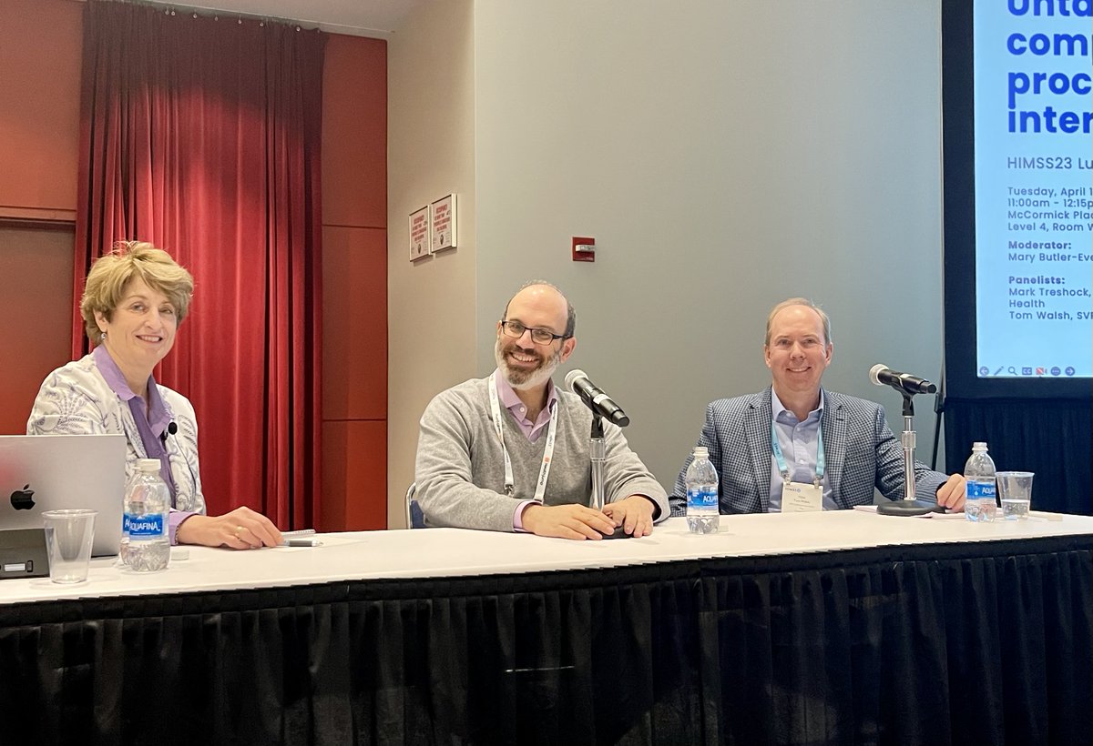 stu_hanson's tweet photo. We've come so far since @AvaneerHealth attended HIMSS in 2021. Our team and several clients spoke today about how our network and platform supports real-time claims adjudication, future payments innovation, and payer-to-payer transactions. Contact us to learn more. https://t.co/YjM8wcmNrg
