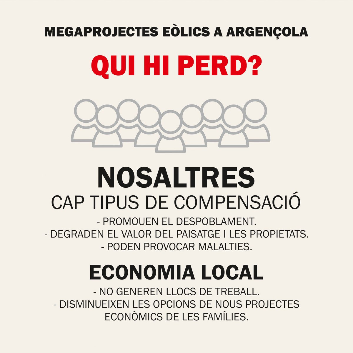 eltrillargen's tweet photo. Qui hi guanya?
Qui hi perd?
⬇️⬇️⬇️⬇️⬇️⬇️⬇️⬇️
Prou eólica a Argençola!
Renovables sí, però no així!
@salvemtous 
@BellpratSE 
@ISalvem 
@PerLaConca 
@JorbaReflexiona 
@ArranCalaf 
@PlataformaPACA 
@SalvemArgencola https://t.co/oUJNhwrZR1