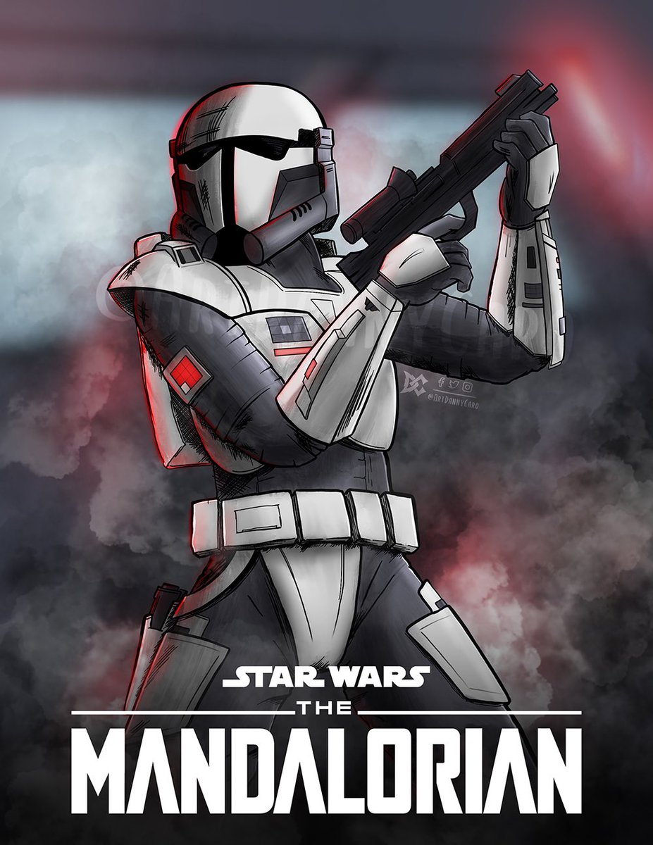 Stormtrooper character poster by me 🎨. Who’s ready for the finale? 🙋‍♂️😭
#TheMandalorian #StarWars #stormtrooper #DigitalArtist #darktrooper #illustration