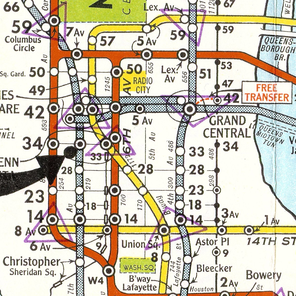 NY Transit Museum on Twitter "RT thenycsubwaymap July 1, 1948 a