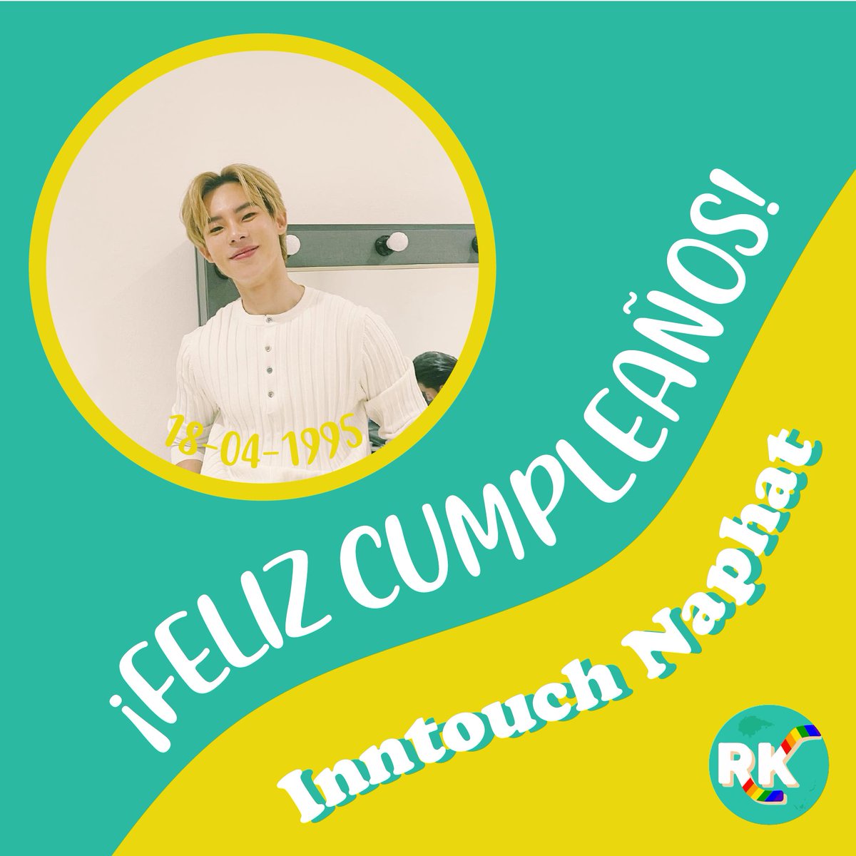 Raikantopinis_'s tweet photo. El 18 de abril es el cumpleaños del hermoso @napattouch99 ¡Muchas felicidades! 🥳

Le deseamos siempre lo mejor, esperamos verlo pronto en nuevos proyectos teniendo éxito. Le mandamos amor y apoyo desde latinoamerica ❤️

#inntouchx #inntouchnaphat #Happy28thInntouchDay https://t.co/9DCBxzHVXN