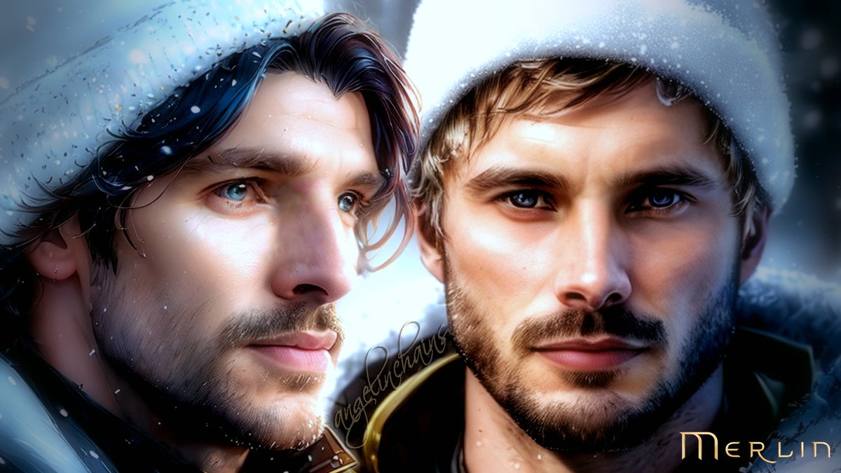 H50Europe's tweet photo. Merlin Reloaded - Winter edition #colinmorgan #bradleyjames #missingmerlin #merlinforever #arthurpendragon #merthur - @AngelsEyes2512 @CMagnumfan @ColinAddicts @Cathie80210551 @924JoeIII @Pixicu @gayyknights @LoverofKnights @PatriciaBoyne1 @its705 @hollie_elaine #mymanip #myedit #digitalart #photoshop 1920x1080 Wallpaper