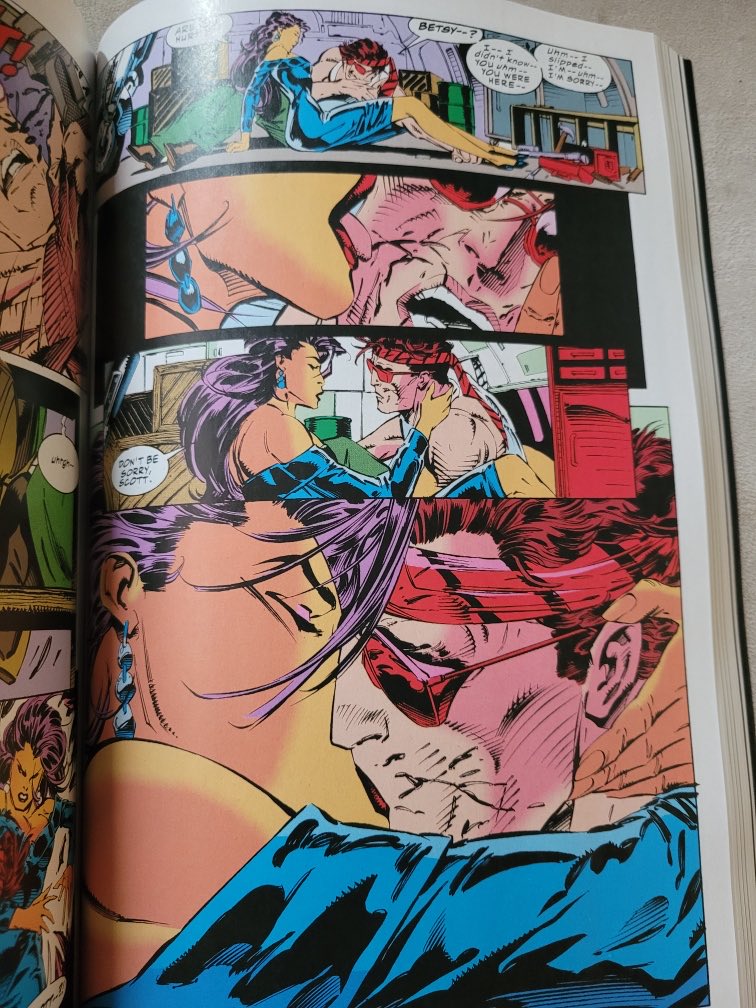 Comic Shenanigans (Adam Chapman) (@adamchapman427) on Twitter photo For thirty years I’ve wondered, <a href="/FabianNicieza/">FabianNicieza</a>, was the motor oil licking in your script/plot or was it an artistic flourish by Andy Kubert? For thirty years I’ve wondered, <a href="/FabianNicieza/">FabianNicieza</a>, was the motor oil licking in your script/plot or was it an artistic flourish by Andy Kubert?