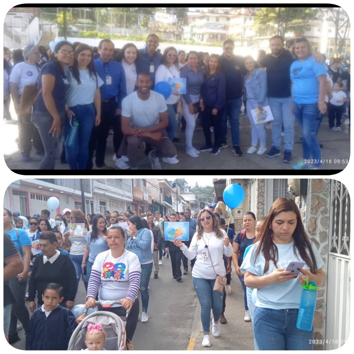 Desfile sobre el día Mundial del Autismo. La Grita. <a href="/_LaAvanzadora/">Yelitze Santaella</a> <a href="/Annydednna/">Dednna Táchira</a> <a href="/Berzabethg1/">Berzabethgandicaoficial</a> <a href="/codennat/">codennat</a> <a href="/FreddyBernal/">Freddy Bernal</a> @MPPEDUCACION <a href="/NicolasMaduro/">Nicolás Maduro</a> @ZonaEducTachira <a href="/edward_arellano/">edward saint</a> <a href="/cn_educ/">CNDefensorías Educativas MPPE</a> @CodednnaF @_NancyOrtuno_ <a href="/COMUNIDADESED15/">DIV. COMUNIDADES EDUCATIVAS TÁCHIRA</a> <a href="/EMEDIAMPPE/">Educación Media - MPPE</a>