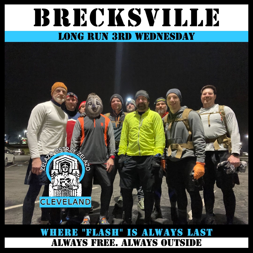 F3Cleveland's tweet photo. Every Wednesday #f3brecksville goes for a #run and #ruck.  Starts at 530A at the Panera in Brecksville.  All running levels accepted, even if you are 'Flash'
#f3cleveland #f3nation @F3Brecksville https://t.co/VPTDVnXsGn
