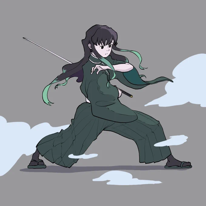 83日目#100日チャレンジ #鬼滅の刃ファンアート #鬼滅の刃時透くん!刀鍛冶の里編、楽しんでます 