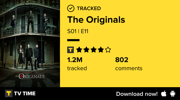 MaxanceMaerten's tweet photo. Je viens de regarder S01 | E11 of The Originals! #TheOriginals  https://t.co/z2GLGckXhJ #tvtime https://t.co/XhJ9UhwAlf