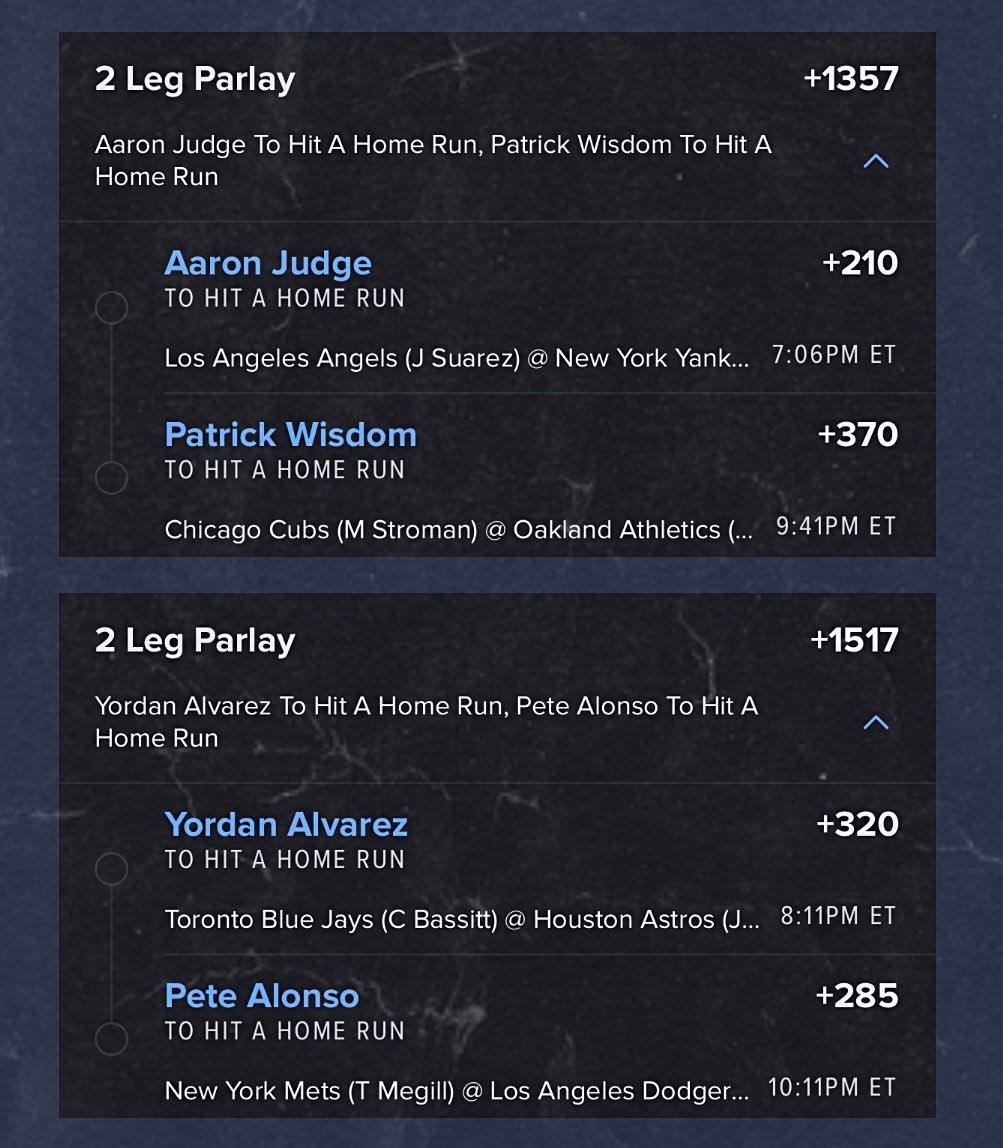 mattycoverss's tweet photo. 💣Dinger Tuesday 

❤️/🔁 If Tailing ➡️ Sending one of you $100💰 #GamblingTwitter https://t.co/p2n5AGr24L