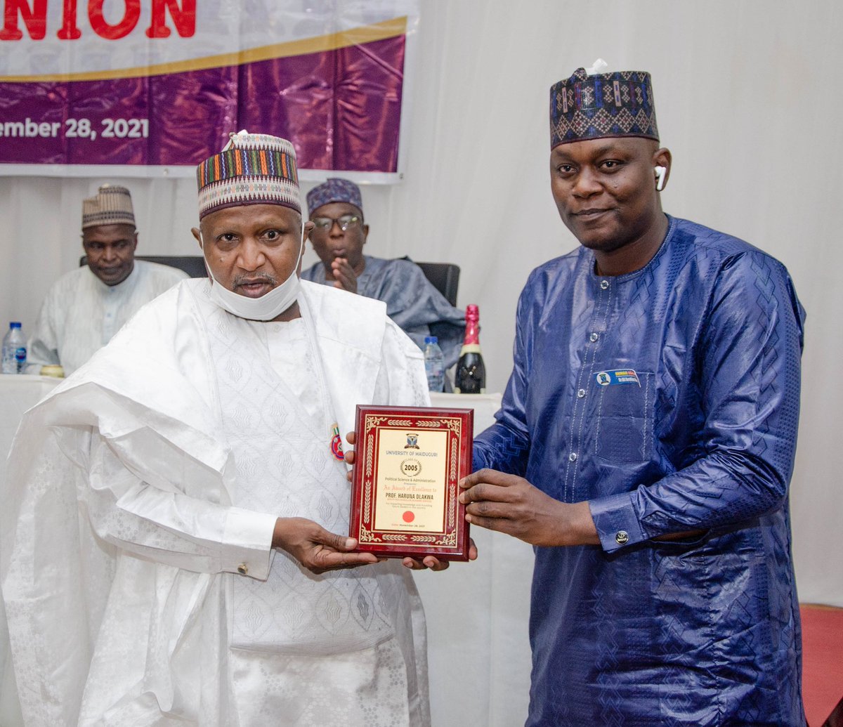 Alibrahimabbas's tweet photo. A special happy birthday to my teacher, mentor &amp; an erudite scholar Prof. Shehu Mustapha Liberty, FIMC, CMC, SFIPMA, ECRTD (UK). He is an astute &amp; quintessential academic, yet so humble and down to earth. 
Sir, we wish you more years in good health, happiness &amp; prosperity. Ameen https://t.co/MIBrs7OECZ