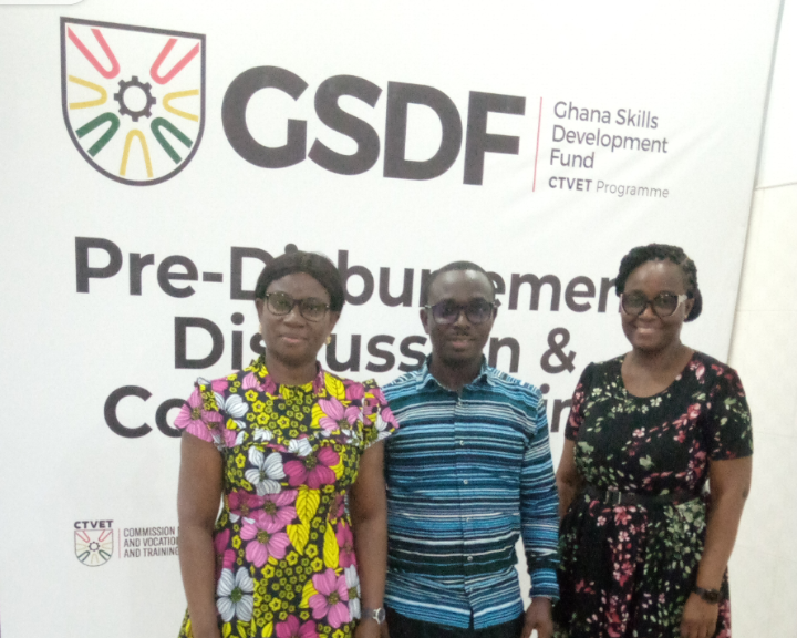 haspee1's tweet photo. Participated in the GSDF/CTVET Pre-Grant Agreement signing/ disbursement meeting held at MJGrandHotel in Accra. Grateful that #RAMSRI is beneficiary organization. The CCRC of #RAMSRI is set to train laboratory scientists and technologists under the projects. https://t.co/fjoPlTVout