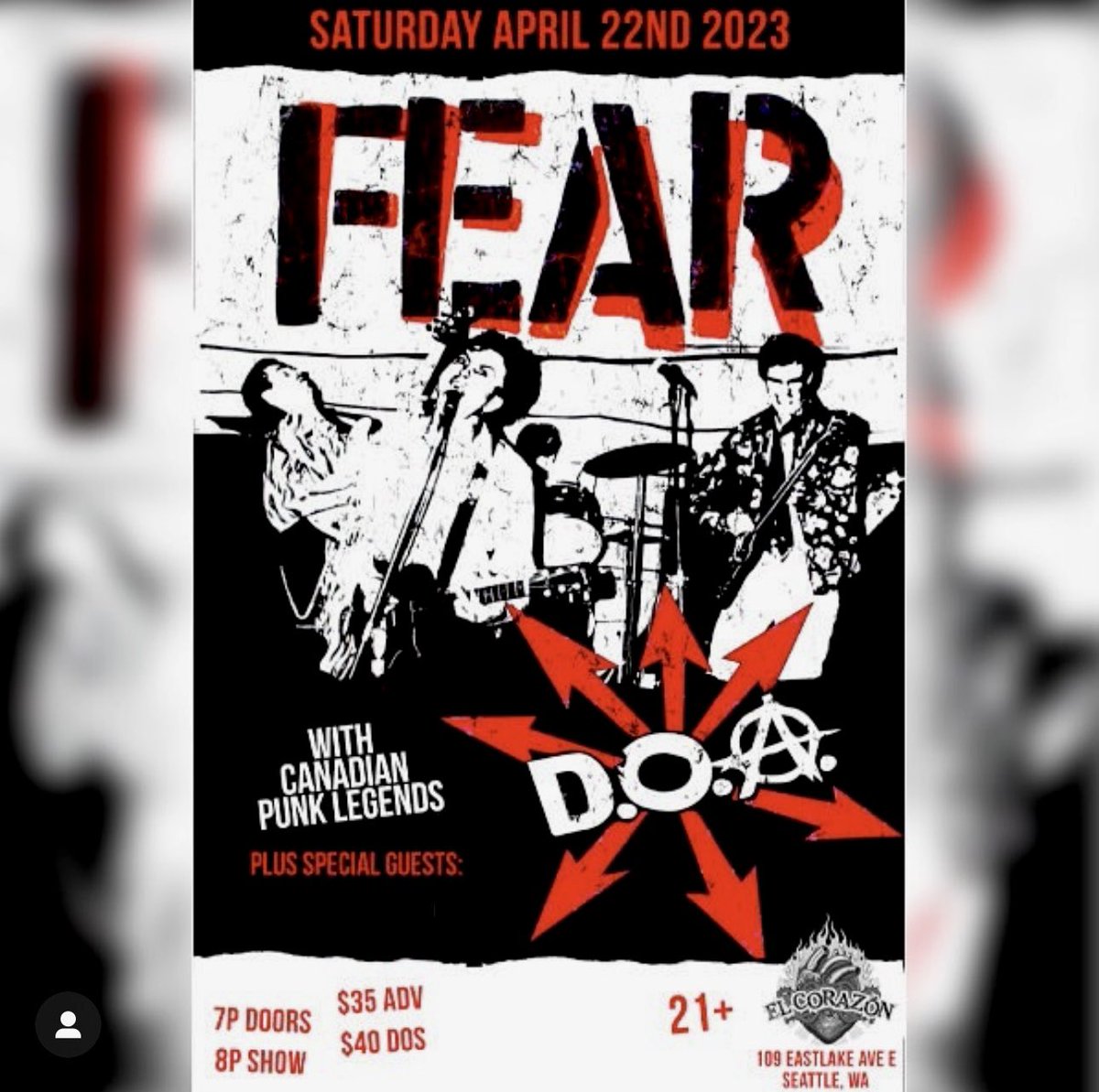 Saturday at El Corazón in Seattle ⚡️