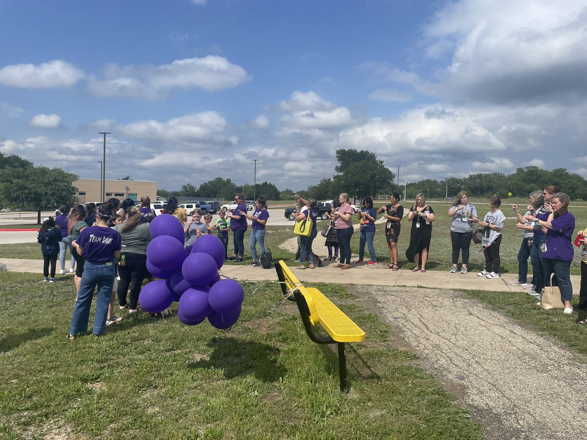 ColtElementary's tweet photo. In honor of our beloved Coach Dave and his 16 years of dedicated and unwavering service. He believed, supported, guided, encouraged, but most of all LOVED our little Mustangs at Colt! #forever212 https://t.co/BpHoo2IUHx