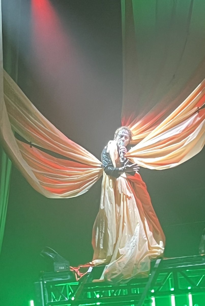 ZenFeline's tweet photo. I cried so much…spending almost 30 years using his music to heal and grow through my pain…and he was finally real, right in front of me ❤️ @darrenhayes https://t.co/3BXl864DoE