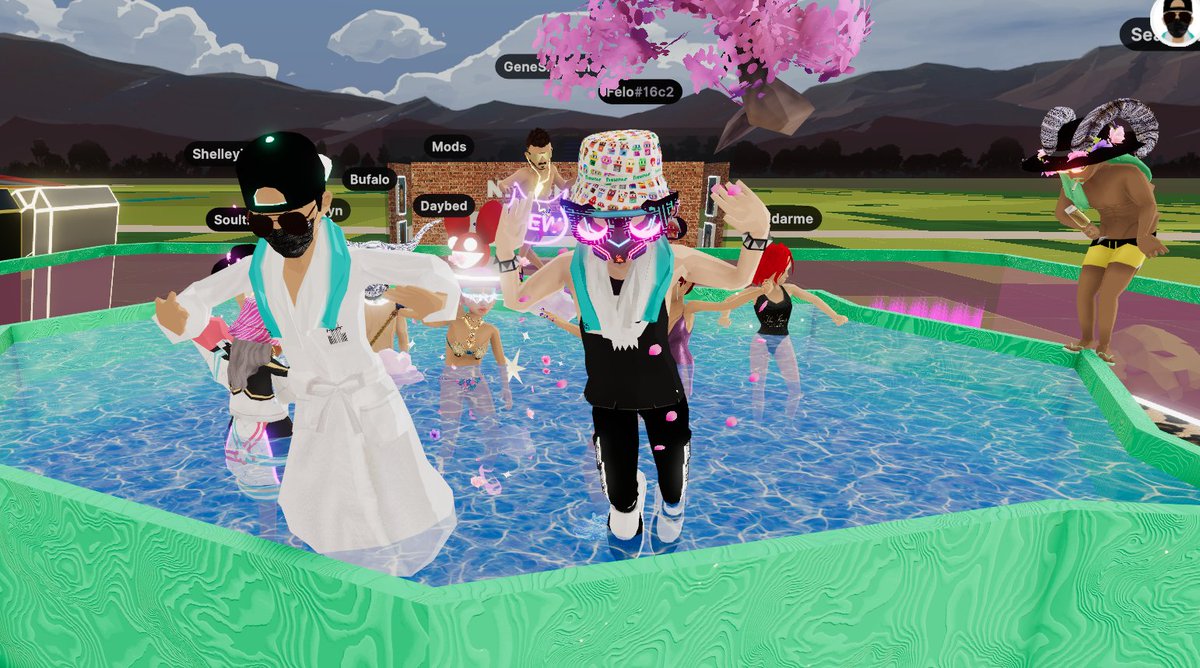 Luckily we have our towel with us at the start for the party 🫧🫧🫧
<a href="/SoultryDubs/">Soultry Dubs</a> @ManaDaiquiriDCL <a href="/HannaLitzbarski/">Honig</a> <a href="/DaybedNFT/">BoredApe6328.eth 🍌</a> <a href="/bufalomusic/">Bufalo / bufalomusic.eth</a> <a href="/0xSerryn/">Serryn</a> <a href="/FredarmeDCL/">Fredarme</a> @SeafoamSinner <a href="/SinfulMeatStick/">SinfulMeatStick.eth</a> <a href="/FeloDesigns/">Felo</a>